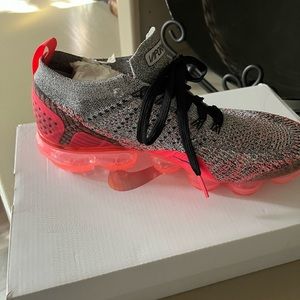 New, never worn women’s Nike Air Vapormax Flyknits 2. Size 8.5 B. New with box.